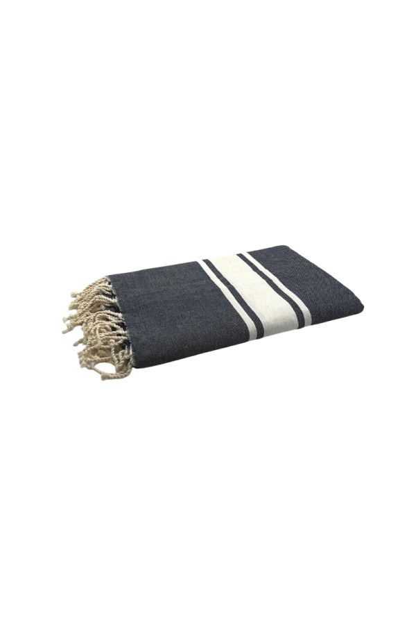 Flat Weave - navy blue