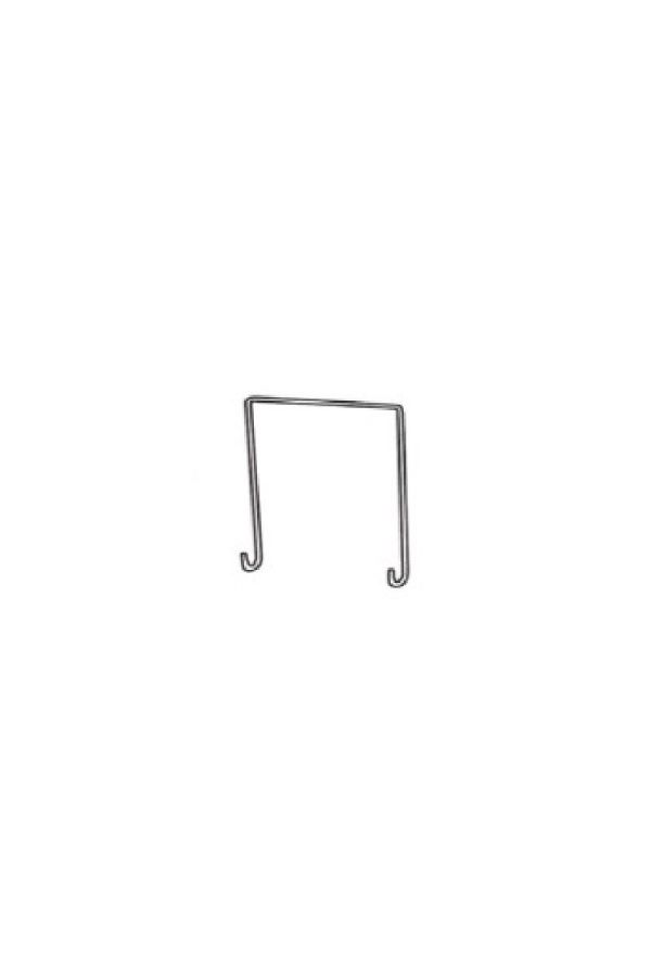 Domino 487 metal part for armrests/backrests BS Hvit
