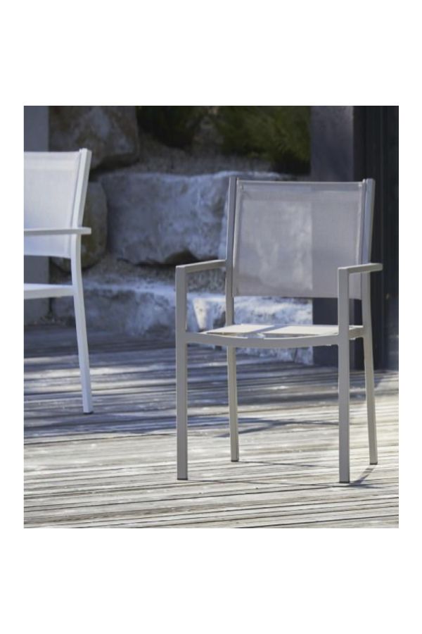 Aria chair 840TX CATA Cappuccino ramme - taupe texfil