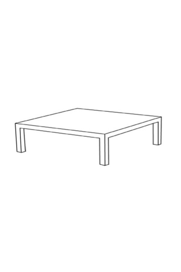 Domino main-module / table 480 AN Antrasitt