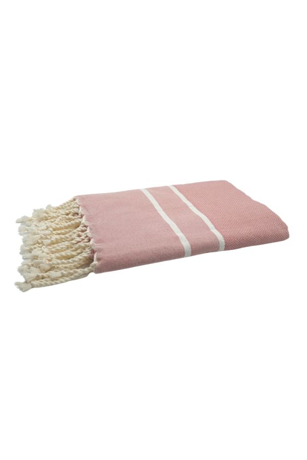 Herringbone - powder pink